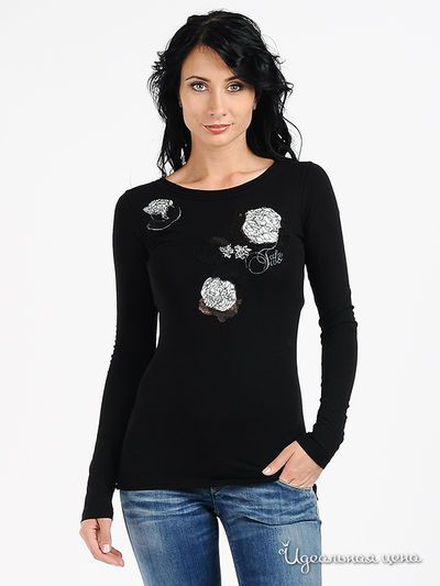 Лонгслив Take Two, цвет цвет черный