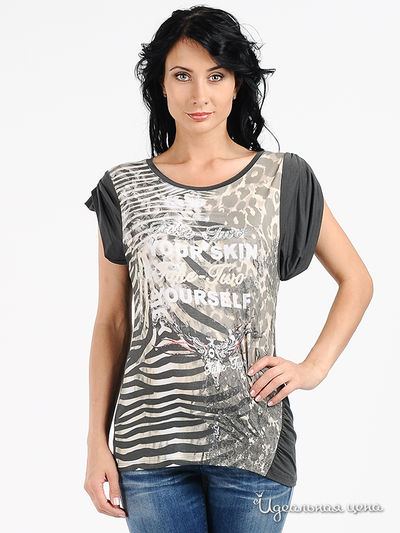 Футболка Take Two, цвет цвет темно-серый