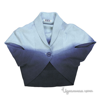 Жакет Gulliver, цвет цвет голубой