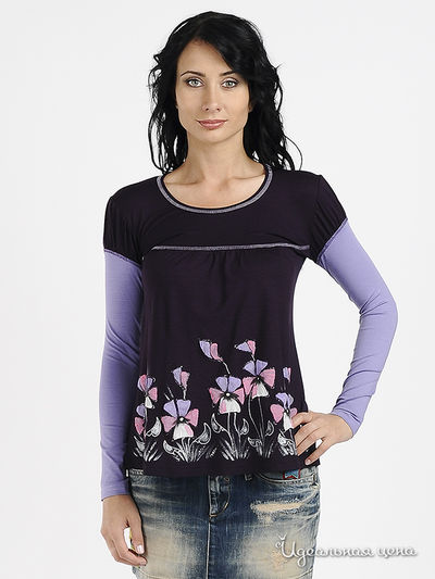 Туника Наталья Новикова, цвет цвет фиолетовый / сиреневый