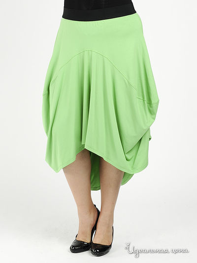 Юбка Наталья Новикова, цвет цвет салатовый