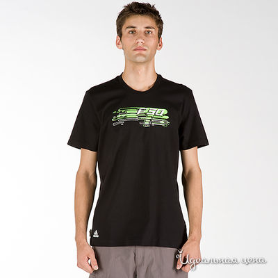 Футболка Adidas, цвет цвет черный