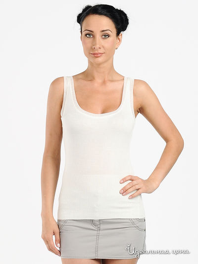 Топ Amelie, цвет цвет белый