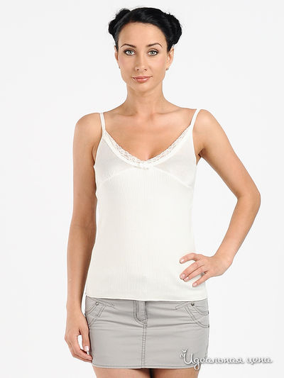 Топ Amelie, цвет цвет белый