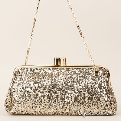 Клатч Lastoria, цвет цвет золотой