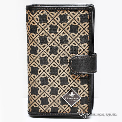 Кошелек Pourchet, цвет цвет коричневый