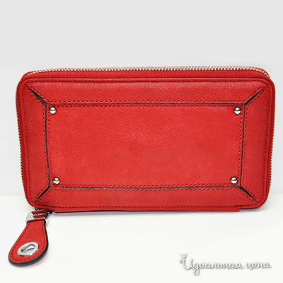 Портмоне Pourchet, цвет цвет красный