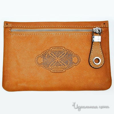 Кошелек-косметичка Pourchet, цвет цвет коричневый