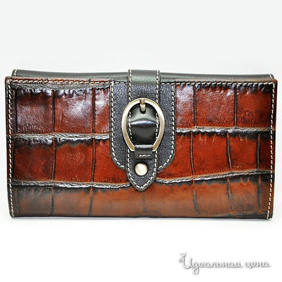 Портмоне Puntotres, цвет цвет коричневый