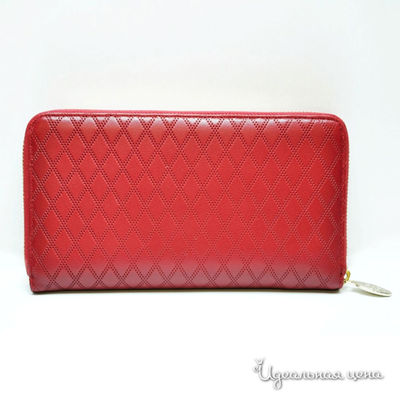 Клатч-портмоне Pourchet, цвет цвет бордовый