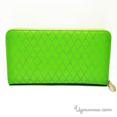 Клатч-портмоне Pourchet, цвет цвет зеленый