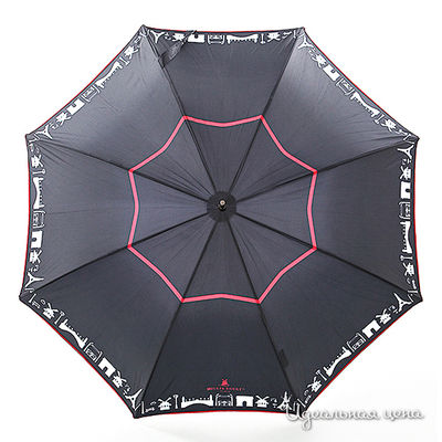 Зонт-трость Guy De Jan, цвет цвет черный