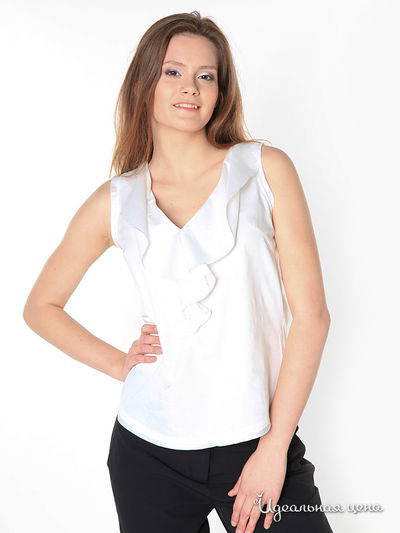 Топ Pompa, цвет цвет белый