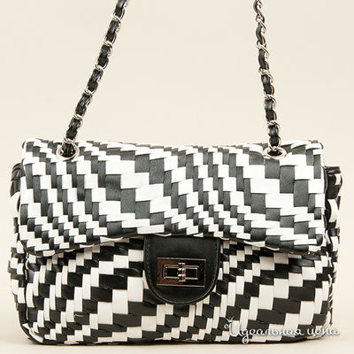 Сумка Bisous, цвет цвет черный / белый