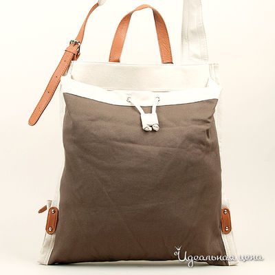 Сумка I AM NOT A KNOCKOFF, цвет цвет бежевый / коричневый