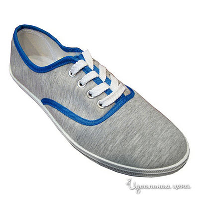 Кеды PM Collection, цвет цвет серый / голубой