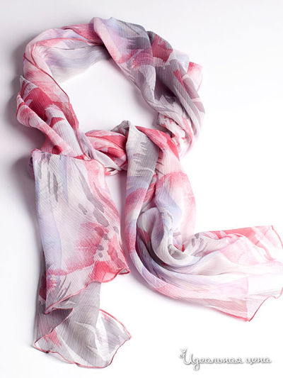 Шарф Sareo, цвет цвет серый / розовый