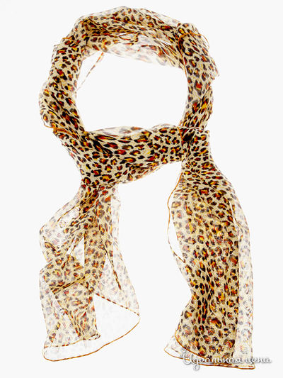 Шарф Sareo, цвет цвет бежевый / коричневый / оранжевый