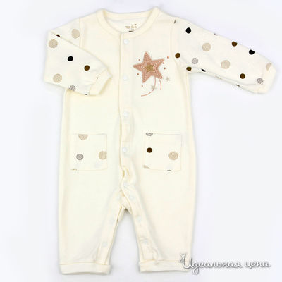 Комбинезон Teeny Tiny, цвет цвет кремовый