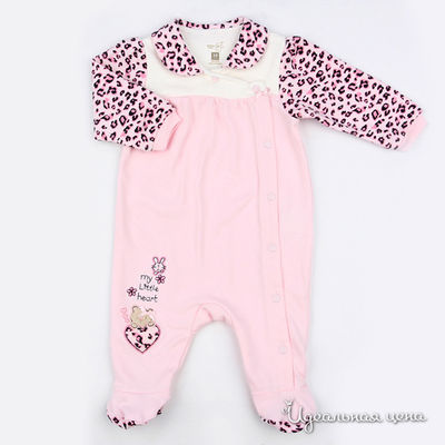 Комбинезон Teeny Tiny, цвет цвет молочно-розовый