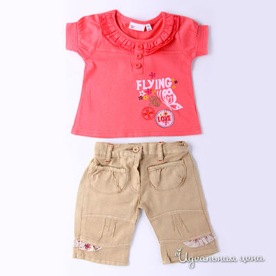 Комплект Teeny Tiny, цвет цвет коралловый / коричневый