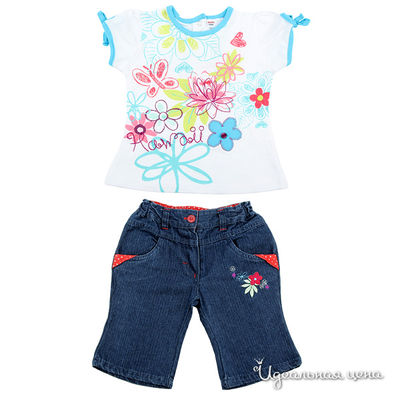 Комплект Teeny Tiny, цвет цвет белый / синий