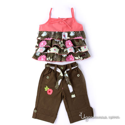 Комплект Teeny Tiny, цвет цвет кораллово-коричневый