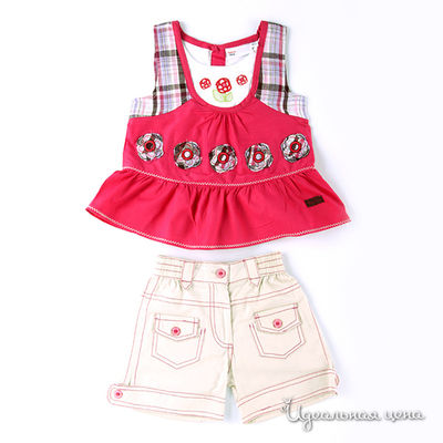 Комплект Teeny Tiny, цвет цвет розовый / молочный