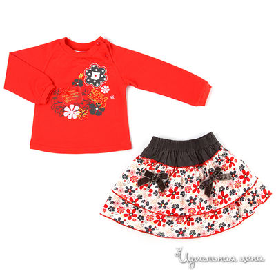 Комплект Teeny Tiny, цвет цвет красный / белый