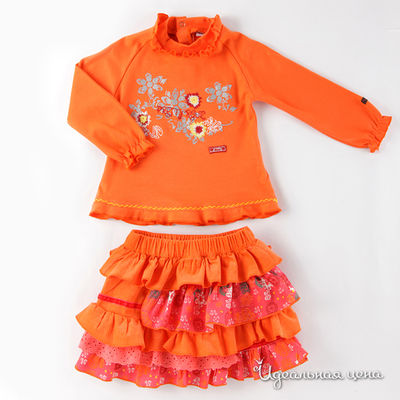 Комплект Teeny Tiny, цвет цвет оранжево-красный