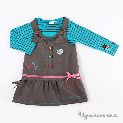 Комплект Teeny Tiny, цвет цвет серо-голубой