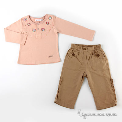 Комплект Teeny Tiny, цвет цвет кремовый / светло-коричневый