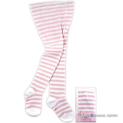 Колготки Luvable Friends, цвет цвет белый / розовый
