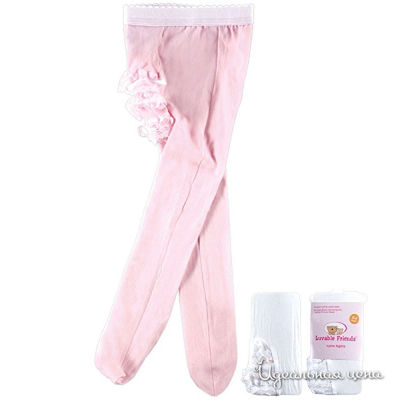 Колготки Luvable Friends, цвет цвет розовый