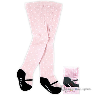 Колготки Luvable Friends, цвет цвет розовый / черный