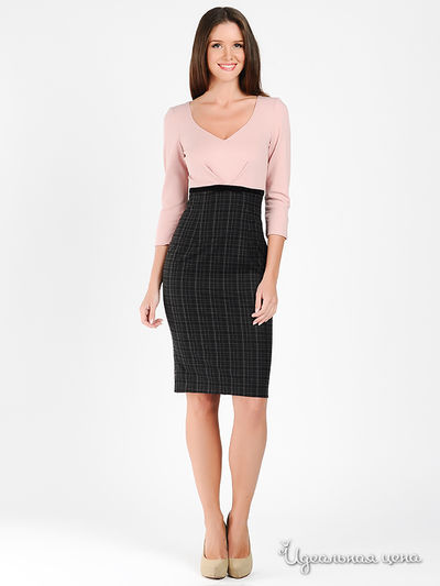 Платье Stela Di Mare, цвет цвет пудровый / серый