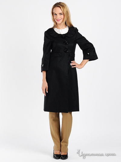 Тренч Pole & Pole, цвет цвет черный