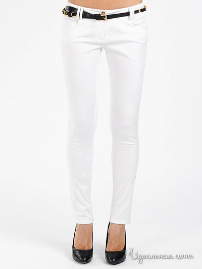Брюки Мультибренд, цвет цвет белый