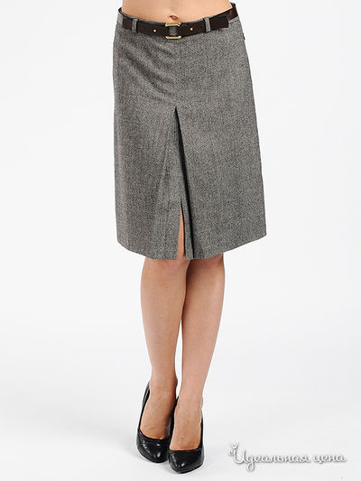 Юбка Мультибренд, цвет цвет коричневый