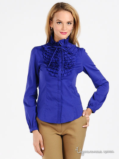 Блуза Мультибренд, цвет цвет фиолетовый