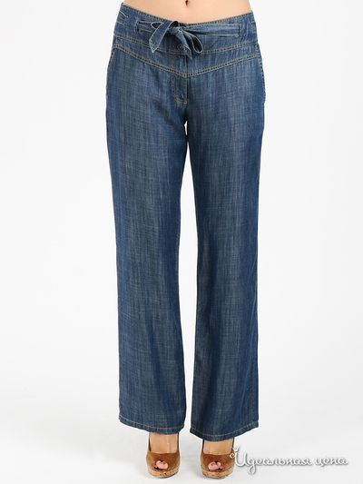 Брюки Мультибренд, цвет цвет синий