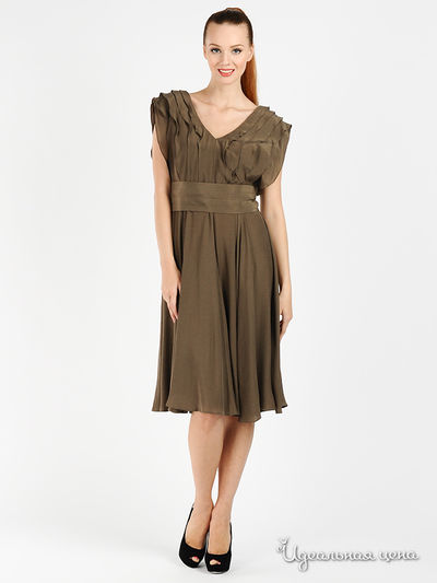 Платье Мультибренд, цвет цвет хаки