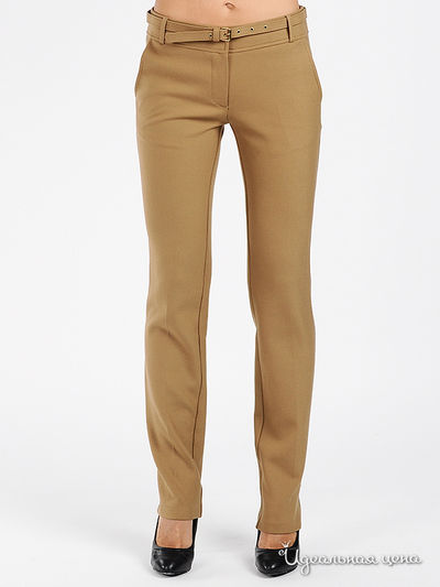 Брюки Мультибренд, цвет цвет бежевый