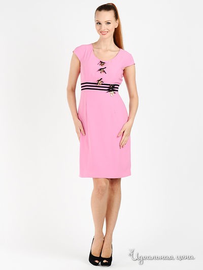 Платье Мультибренд, цвет цвет розовый