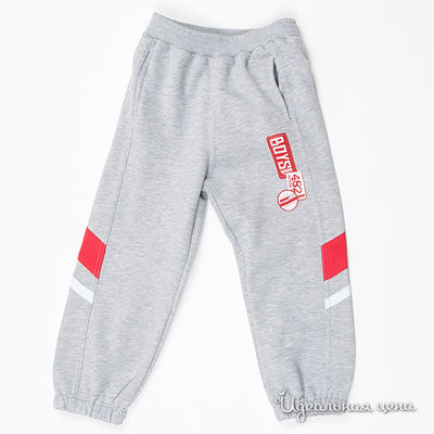 Брюки Amk, цвет цвет серый