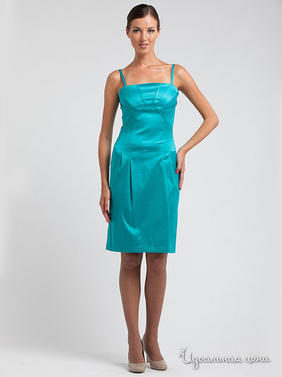 Платье Levall, цвет цвет зеленый