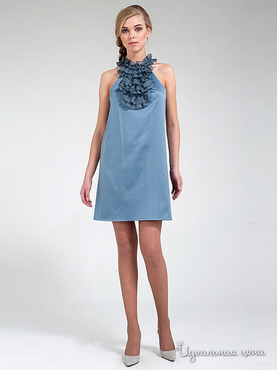 Платье Levall, цвет цвет голубой