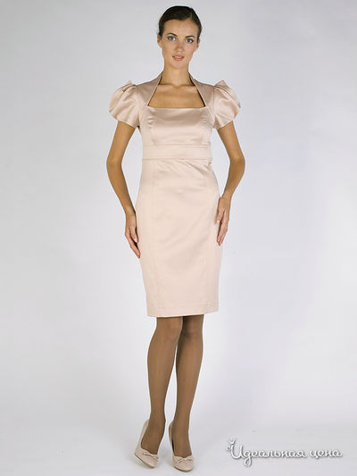 Платье Levall, цвет цвет бежевый