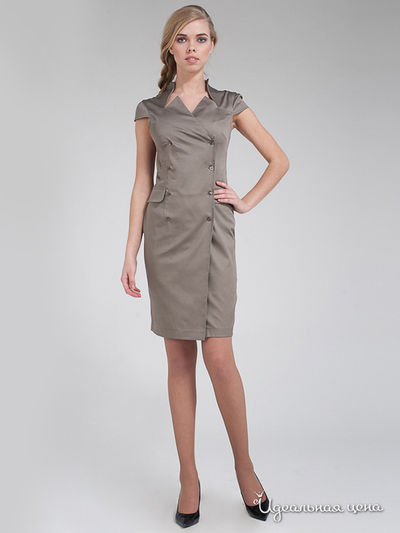 Платье Levall, цвет цвет бежевый