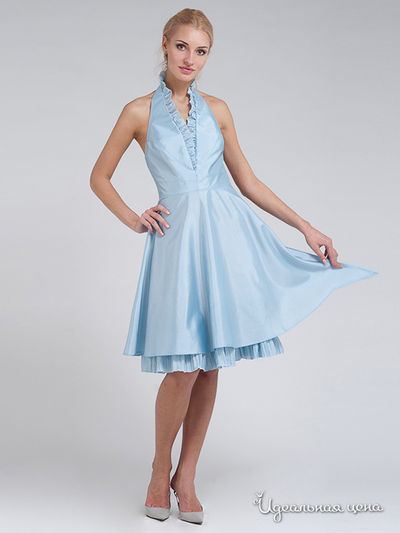 Платье Levall, цвет цвет голубой